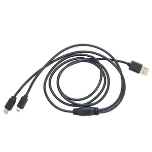 <b>USB</b> 2.0 a Male to Double <b>Usb</b> Type c Male Y Splitter <b>Power</b> <b>Cable</b> Custom Y Splitter <b>Usb</b>-c <b>Cable</b> Otg - Product Image 1