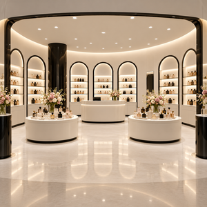 Diseño Interior de Tienda de Perfumes de Lujo, Muebles de Exhibición Personalizados para Tienda de Fragancias - Product Image 3