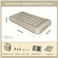 Matelas Gonflable Pliable et Rangement Facile pour Voiture, Canapé, Lit – PVC Floqué – Idéal E-commerce Transfrontalier (Dropshipping) – SYNC – Province du Hunan