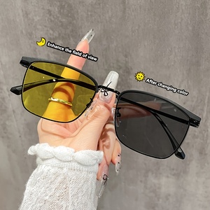 نظارات رؤية ليلية جديدة لعام <span class=keywords><strong>2026</strong></span> بإطار معدني مع تغيير اللون مريحة ومتينة للاستخدام النهاري والليلي - Product Image 4