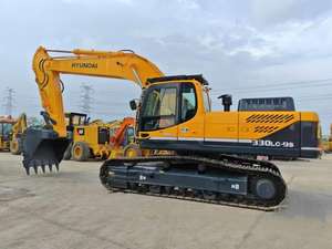 Excavadora de cadenas Hyundai 330LC-9S de 33 toneladas, importada de Corea, de segunda mano, con bomba y caja de cambios de alta eficiencia para construcción - Product Image 3