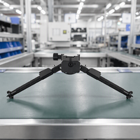 Accessoire de support de caméra en alliage d'aluminium réglable de 6 à 9 pouces pour prise de vue à 360 degrés