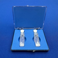 Customized Clear High Temperature Resistant Quartz Cuvette With Cap for Laboratory Use