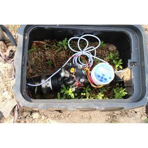 Válvula Solenoide de Riego Zanchen, Tubería de 63 mm Dn50, Control de Flujo de Agua de Plástico, Alimentación por Batería de 9V, Fácil Instalación, Uso en Jardín - Product Image 4
