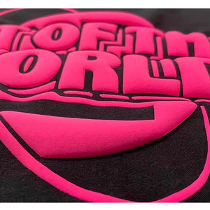Transferts sérigraphiés en relief personnalisables, transferts 3D en relief, impressions <span class=keywords><strong>vinyle</strong></span>, <span class=keywords><strong>impression</strong></span> de transfert de logo unique pour t-shirts - Product Image 1