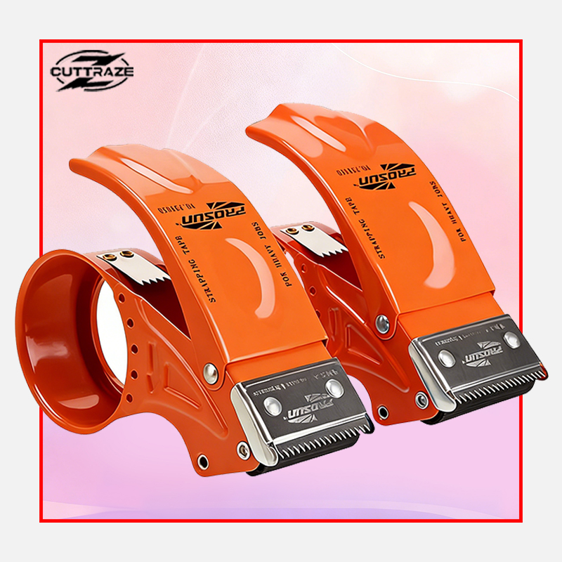 8050 2in Metal Box Sealing Machine, Adhesive Tape Packer, Box Sealing Tape Holder, Packing Tape Dispensers Machine