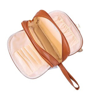 NIANDDUO Accordion <b>Makeup</b> Bag Waterproof Expandable Travel Cosmetic <b>Case</b> For Women Everyday Use - Product Image 5