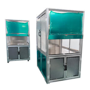 Cadre en aluminium industriel d'extrusion de structure métallique de bâtiments d'entrepôt fait sur commande - Product Image 5