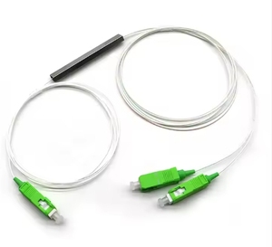 <span class=keywords><strong>Splitter</strong></span> PLC Personalizzato 1x2 SC APC Facile da Installare Cavo Bianco Tipo Mini - Product Image 1