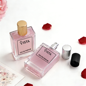 Flacon de parfum carré de luxe 50 ml avec capuchon portable et pulvérisateur à pompe, atomiseur <span class=keywords><strong>en</strong></span> <span class=keywords><strong>verre</strong></span> de luxe <span class=keywords><strong>pour</strong></span> le sommeil - Product Image 4