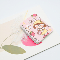 Cuaderno planificador espiral diario de cubierta de dibujos animados lindo Premium de impresión personalizada de Proveedor Profesional