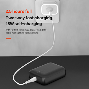 <span class=keywords><strong>New</strong></span> điện tử xu hướng mini sạc di động ngân hàng điện 10000mAh bên ngoài gói Pin tương thích cho iPhone Tablet Powerbank - Product Image 4