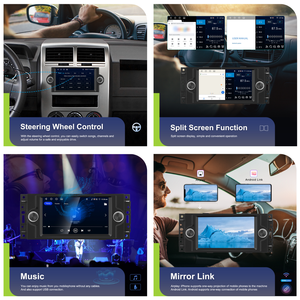 Autoradio Android Hikity 4+64G 6,2 pouces pour <span class=keywords><strong>Chrysler</strong></span> Dodge Jeep avec CarPlay/Android Auto sans fil, WiFi/GPS, vente en gros OEM - Product Image 3
