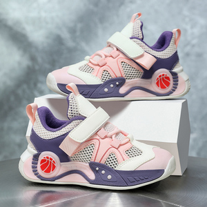 Nouvelles chaussures de sport respirantes en mesh pour enfants Cema, été, semelle souple antidérapante, baskets décontractées pour enfants, OEM - Product Image 2