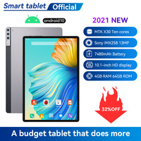 Vietnam Brunei India Tablet Android 4G 10-core Terlaris, Kompatibel Semua Jaringan, Dual-SIM, Wi-Fi, Definisi Tinggi 101-inci P66
