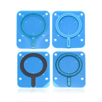 Grosir Pabrik pesanan khusus Magnet Neodymium cincin Magsafe stiker Magnet kuat pengisian nirkabel untuk casing telepon merek
