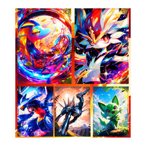 Оптовая продажа: Коллекционные карточки Pokemoned B5, лучшие художественные карты, хит продаж, подарочный набор для коллекционеров, США 2025 - Product Image 5