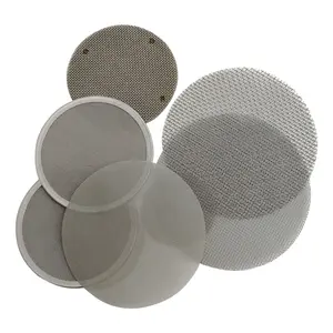 Industrial Wire Cloth Woven Metal Fabric Stainless Steel Filter Screen Wire Mesh Circles