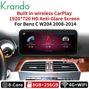 Unidad principal <span class=keywords><strong>Android</strong></span> de 10,25 pulgadas para mercedes-benz C W204 C180 C200 C220 2008-2014 navegación Multimedia para coche Radio GPS inalámbrico CarPlay - Product Image 4