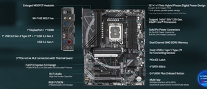 Nuevo <span class=keywords><strong>GIGABYTE</strong></span> <span class=keywords><strong>Z790</strong></span> EAGLE AX DDR5 LGA 1700 Soporte 14th CPU PCI-E 4,0/5,0 Placa base para juegos PC - Product Image 6