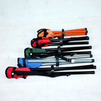 Tabourets de pêche pliants triangulaires à trois pieds, personnalisés, ultralégers, compacts, en acier, avec cadre en acier Oxford 600D, robustes, durables et écologiques