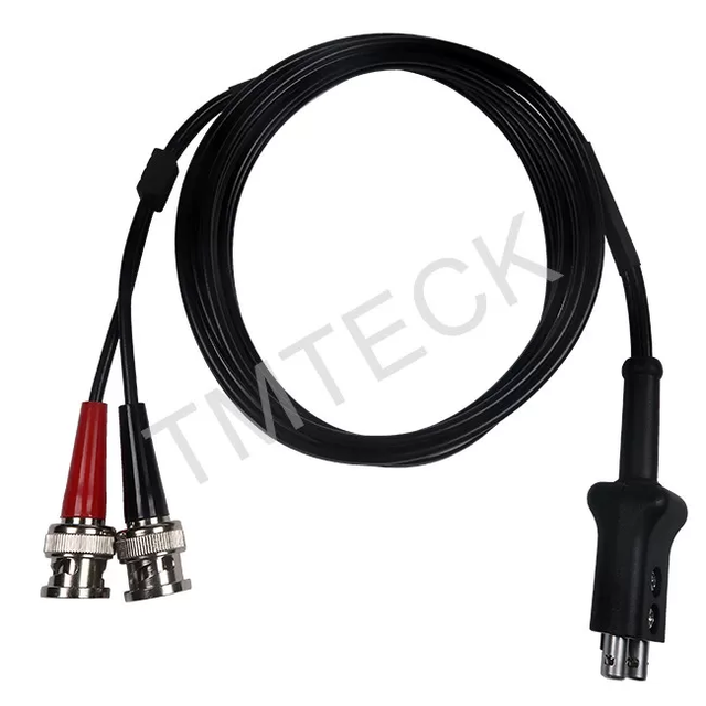 Ultrasonic Cables LEMOS 00 Plug to BNC Flaw Detector 1.5M,1.8M,2M