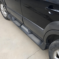 JOESHIER Marchepieds latéraux de luxe en alliage d'aluminium de haute qualité pour protection tout-terrain 4x4, fixation par vis, pour Hyundai Tucson