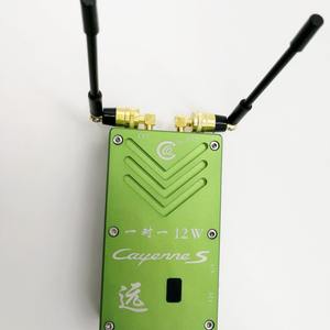 เครื่องส่งภาพไร้สายกำลังสูง 12W ระยะไกลพิเศษ อุปกรณ์เสริมสำหรับการเฝ้าระวังแบบเข้ารหัสแบบตัวต่อตัว - Product Image 4