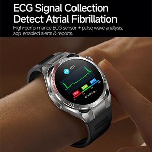 <span class=keywords><strong>Montre</strong></span> connectée ERON New <span class=keywords><strong>ECG</strong></span> TK40 avec écran AMOLED, surveillance de la température corporelle, suivi sportif et lampe torche. - Product Image 3
