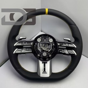 <span class=keywords><strong>Volante</strong></span> Deportivo Plano de Fibra de Carbono LED para <span class=keywords><strong>Mercedes</strong></span>-Benz <span class=keywords><strong>AMG</strong></span> C63 GT C43 C63 W221 S63 W205 W204 W213 <span class=keywords><strong>2020</strong></span>+ - Product Image 5