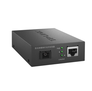 Convertisseur de média fibre optique monomode TP-LINK TL-FC111A 100 Mbps SC vers RJ45, transmission 20 km, transceiver optique industriel - Product Image 1