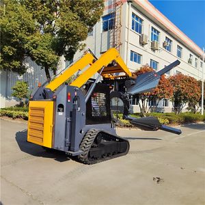 ขายตรงจากโรงงาน รถตักล้อยางมาตรฐานยุโรป พร้อมเครื่องหมาย CE ชุดไฟส่องสว่างครบชุดเพื่อความปลอดภัยยามค่ำคืน - Product Image 3