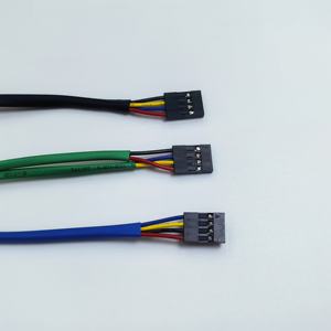 Кабель Dupont 2.54 мм (гнездо-гнездо) с предварительно обжатыми контактами 22AWG, однорядный, 2/3/4/5/6/7/8/9/10-контактный, для светодиодных лент - Product Image 5