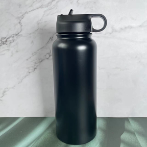 Bouteille thermos sport isolée en acier inoxydable de grande capacité, flacon à vide à double paroi, tasse de voyage, tasse thermique - Product Image 4