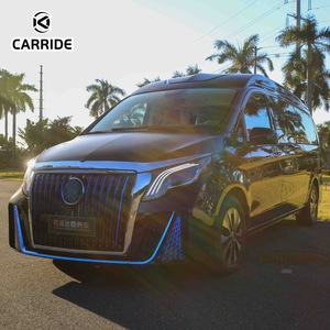 Carride Vito Model Auto Interieur SUV MPV Modificatie Ombouw Tan Ivoor Leder Lounge <span class=keywords><strong>Bed</strong></span> Sterrenhemel Plafond Bioscoopscherm - Product Image 2