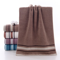Serviette en coton doux à séchage rapide qualifiée d'usine Nouveauté Couleur unie pour adultes et bébés Techniques tissées et non tissées