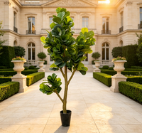 Marché en ligne chinois : Plantes et arbres artificiels réalistes, feuillage d'intérieur, arbre artificiel moderne pour la décoration de la maison et du jardin