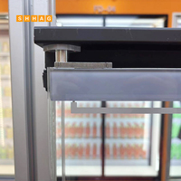 Pièces détachées pour vitrine réfrigérée de supermarché : contrôle mécanique de la température et ventilateur de refroidissement pour remplacement