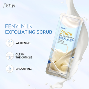 Gel exfoliant naturel lissant au parfum de lait Fenyi 3g, format voyage, pour un nettoyage en profondeur et des soins de la peau - Product Image 6