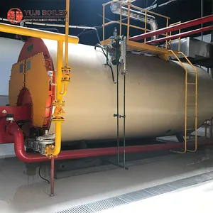 WNS Series 1 2 3 5 Ton Natural Gas Fired Steam Boiler Machine For Plywood Plant