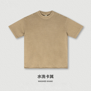 เสื้อยืดคอกลมแขนสั้นผู้ชาย สีดำ ผ้าฝ้าย 100% ทรงปกติ ผ้าเจอร์ซีย์ถัก สีพื้น - Product Image 4