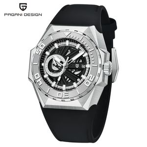 <span class=keywords><strong>PAGANI</strong></span> DESIGN YS007 Superior de alta calidad Nuevo diseño Nuevo producto <span class=keywords><strong>Precio</strong></span> de fábrica Reloj de cuarzo para hombre de estilo moderno con correa de silicona - Product Image 6