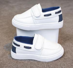 Zapatos <span class=keywords><strong>de</strong></span> Primavera y Otoño para Niños, Ligeros, <span class=keywords><strong>de</strong></span> Suela Blanda, Transpirables, Estilo Coreano, Combinables con Todo, Mocasines Sin Cordones, Zapatillas Casuales con Parte Superior <span class=keywords><strong>de</strong></span> Cuero - Product Image 6