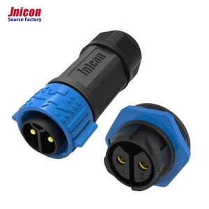 Jnicon 2pin 50A M25 đẩy khóa cắm ổ cắm tròn IP67 chống thấm nước kết nối cáp dây điện EV pin kết nối - Product Image 5