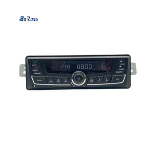 Car Radio Single 1 Din MP3 Player 12V 24V FM Radio AUX Input Stereo Audio