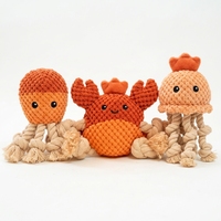 Jouets pour animaux de compagnie OEM ODM, série de simulation pour chiens, jouets interactifs sonores pour petits chiens, jouets de tirage à la main pour chiens, vente en gros