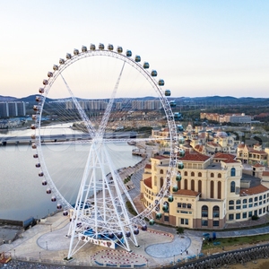 Grande Roue Géante en Acier de 88 m pour Parc d'Attractions Extérieur - Équipement de Divertissement et d'Observation - Product Image 2