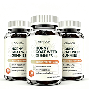 Suplemento Herbal de Extracto de Hierba de Cabra en Celo (Horny Goat Weed) con <span class=keywords><strong>la</strong></span> Mejor Fórmula, Gomitas Energéticas, Venta al por Mayor de Fábrica, Marca Privada OEM/ODM - Product Image 4