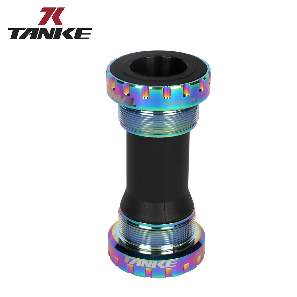 TANKE 산악 자전거 bb68-73mm 중간 축 MTB 도로 자전거 바닥 브래킷 MTB DUB 스레드 중앙 이동 축 bb