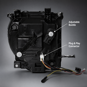 Kit de phares LED RGB en forme de prune avec lentille de projecteur et feux de jour (DRL) pour Toyota Land Cruiser LC76 2024 - Product Image 3